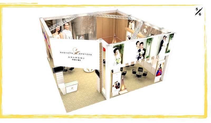上?；榧喺筥展位設計,韓國洛維拉_展臺展覽搭建.展會設計布置